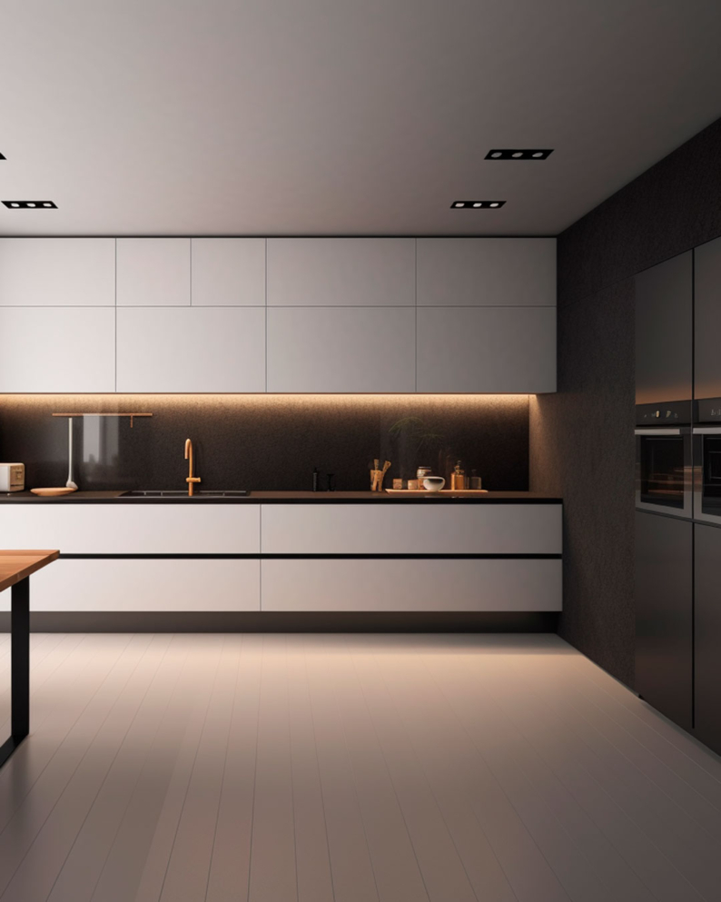 frameless kitchen cabinets